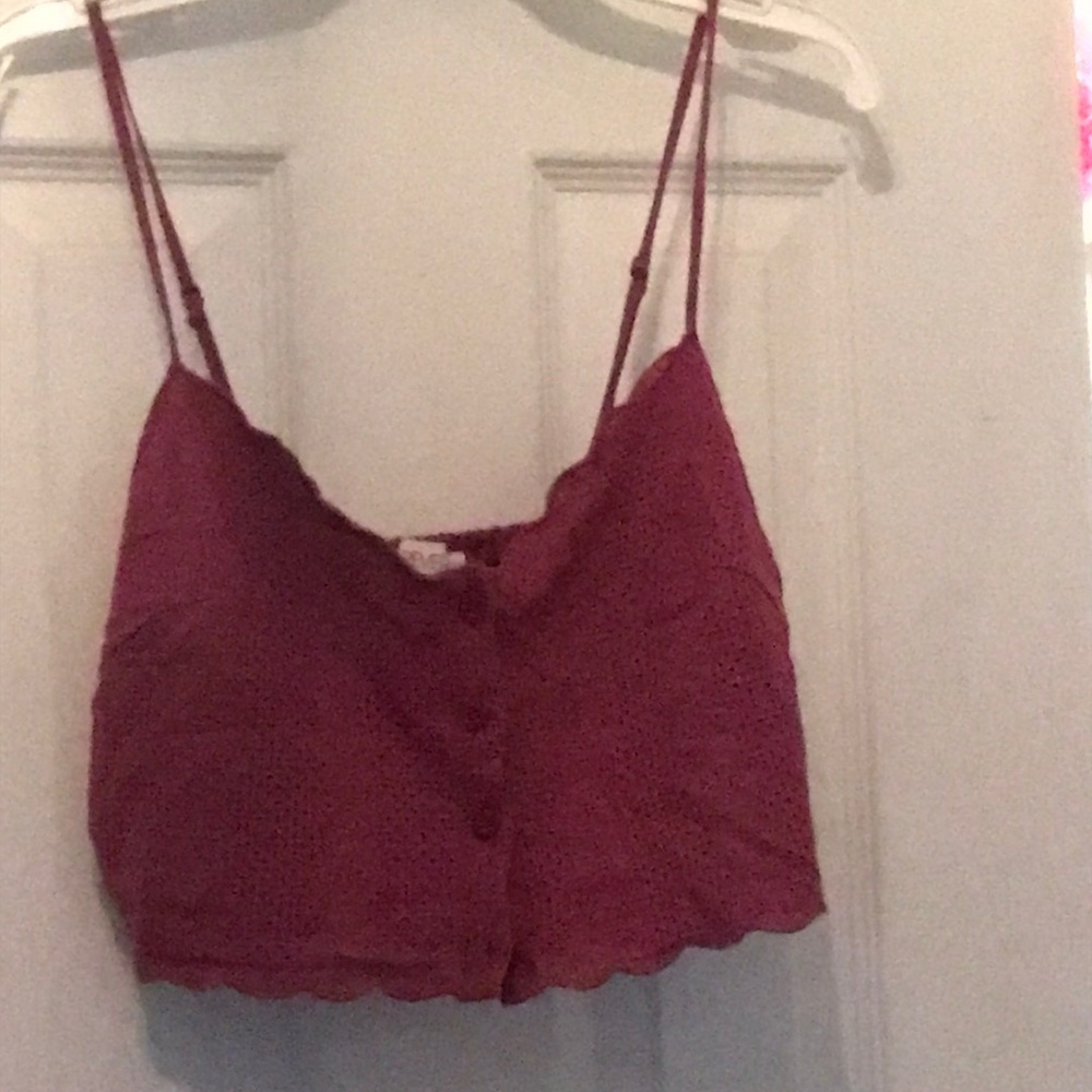 Forever 21 crop top and skirt set